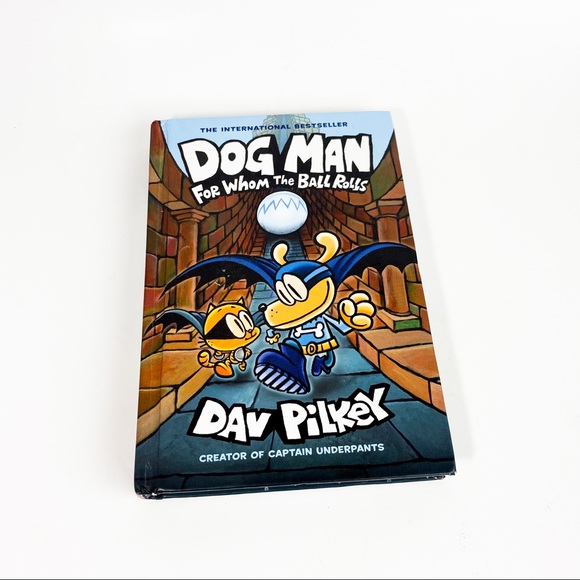 Dog Man For Whom the Ball Rolls Pilkey Bestseller - Picture 2 of 6